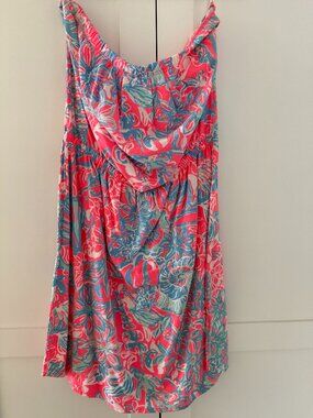 Lilly Pulitzer Medium Tropical Print Dress